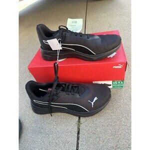 PUMA Disperse Sneaker Mens Black Light Weight Comfort Athletic Shoe - 9.5